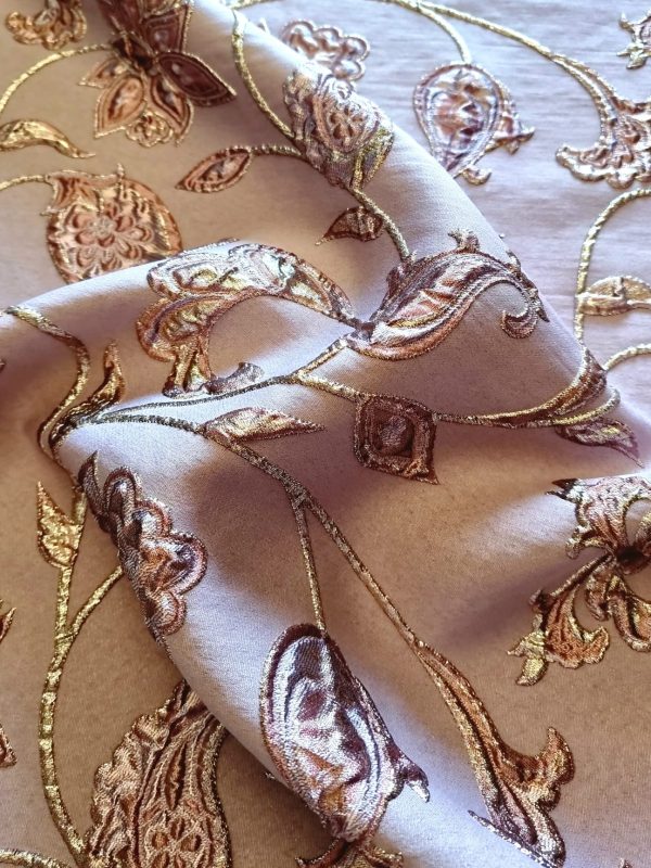 Jacquard crepe