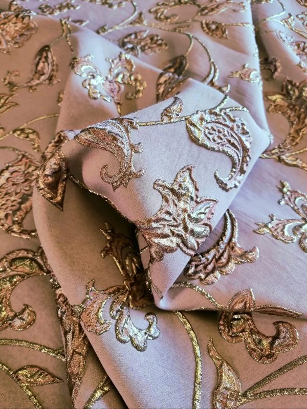 Jacquard crepe