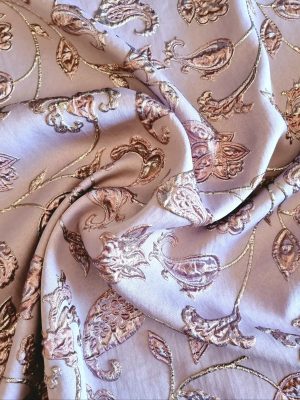 Jacquard crepe