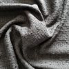 Stofă royal din lana - design uni, Negru