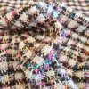 Stofă lana chic - design fantezie, Multicolor