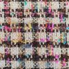 Stofă lana chic - design fantezie, Multicolor