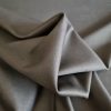 Stofă din lână cu elastan - design uni, Negru