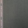 Stofa din lana cu elastan - design uni , Negru