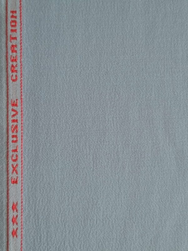 Stofa din lana cu elastan - design uni , Bleu petrol