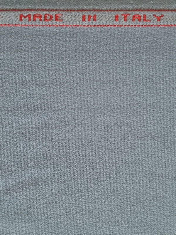 Stofa din lana cu elastan - design uni , Bleu petrol