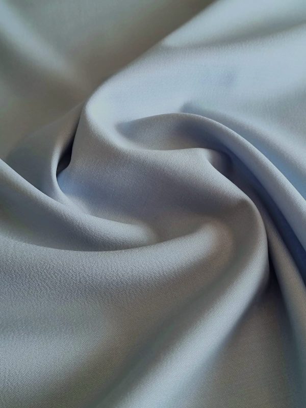 Stofa din lana cu elastan - design uni , Bleu petrol