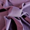 Stofa din lana cu elastan - design uni, Mov prafuit