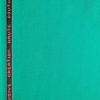 Stofa din lana cu elastan  - design uni, Verde smarald