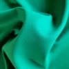 Stofa din lana cu elastan  - design uni, Verde smarald