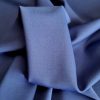 Stofă din lână cu elastan - design uni, Bleumarin