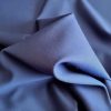 Stofă din lână cu elastan - design uni, Bleumarin