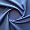 Stofă din lână cu elastan - design uni, Bleumarin