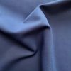 Stofă din lână cu elastan - design uni, Bleumarin