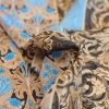 Mătase naturală - Crepe de chine panou
