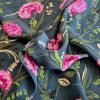 Mătase naturală - Crepe de chine plin