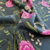 Mătase naturală - Crepe de chine plin