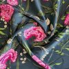 Mătase naturală - Crepe de chine plin