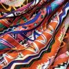 Tesatura din viscoza - design traditional mexican , Multicolor