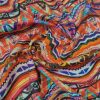 Tesatura din viscoza - design traditional mexican , Multicolor