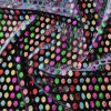 Catifea elastica cu paiete multicolore aplicate, Multicolor