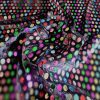 Catifea elastica cu paiete multicolore aplicate, Multicolor