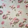 Jacquard cu bordură alba deasă Imprimată