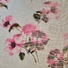 Jacquard cu bordură alba deasă Imprimată