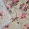 Jacquard cu bordură alba deasă Imprimată