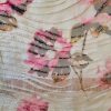 Jacquard cu bordură alba deasă Imprimată