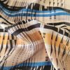 Mătase naturală - crepe de Chine