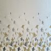 Jacquard floral cu fir de lurex