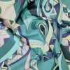 Bumbac elastic imprimat
