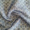 Batist bumbac cu design geometric