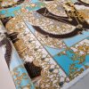 Țesătură crepe de chine din matase naturala - design Versace