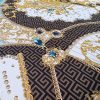 Țesătură crepe de chine din matase naturala - design Versace