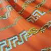 Țesătură din matase naturala-  elastica design Versace
