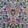 Țesătură twill din matase naturala - design floral