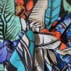 Jerse din viscoza imprimata - design floral
