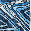 Țesătură din Mătase Naturală - crepe de chine - design paiete