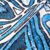 Țesătură din Mătase Naturală - crepe de chine - design paiete