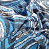 Țesătură din Mătase Naturală - crepe de chine - design paiete