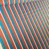Tesatura din in cu bumbac - design geometric
