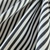 Tesatura imprimata din in cu viscoza - design liniar