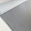 Tesatura imprimata din in cu viscoza - design liniar