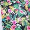 Tesatura popline din bumbac - design exotic