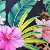 Tesatura popline din bumbac - design exotic