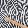Tesatura jerse din viscoză cu elastan - design animal print