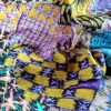 Tesatura jerse din viscoza cu elastan  - design efect broderie