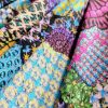 Tesatura jerse din viscoza cu elastan  - design efect broderie